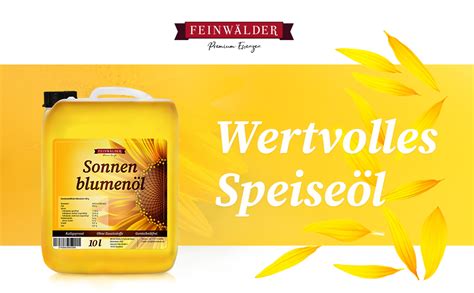 Feinw Lder Premium Sonnenblumen L Liter Kaltgepresst Reines