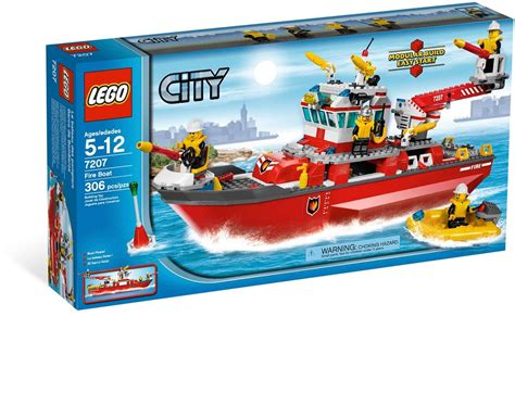 LEGO City Łódź straży pożarnej 7207 Porównywarka cen klocków