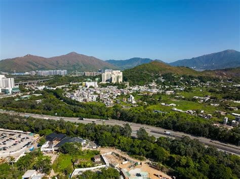 Premium Photo Aerial View Of Hong Kong Countryside