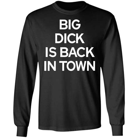 Danny Duncan Merch Back In Town Black Long Sleeve - Spoias