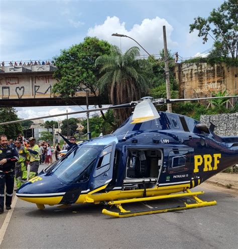 V Deo Mostra Momento Exato De Queda De Helic Ptero Da Prf Em Bh