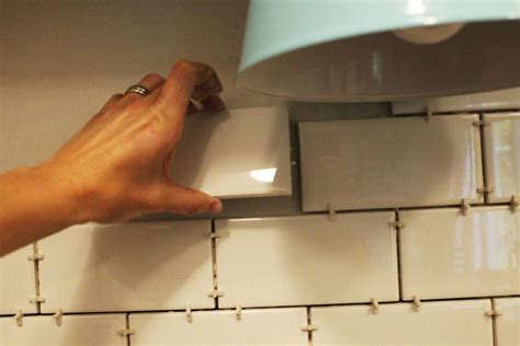 How To Install A Subway Tile Kitchen Backsplash