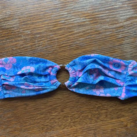 Kulani Kini Bandeau Bikini Top Size Medium Depop