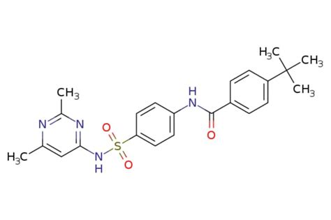 EMolecules 4 1 1 Dimethylethyl N 4 2 6 Dimethyl 4 Pyrimidinyl