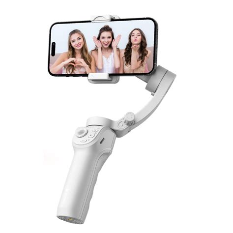 Estabilizador Gimbal De 3 Eixos Telefone Para Android IOS Gravação De