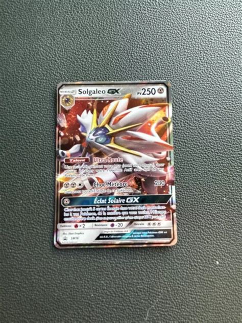 Carte Pok Mon Solgaleo Gx Sm Neuf Eur Picclick Fr