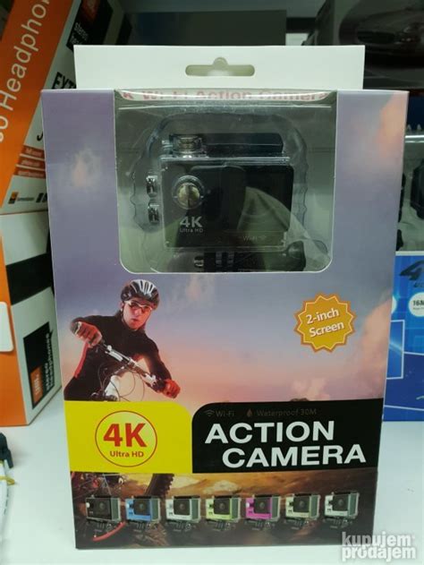 Akciona Kamera K Ultra Hd Go Pro K Ultra Hd Wifi Kupujemprodajem