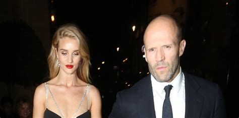 Rosie Huntington Whiteley Et Jason Statham Couple Glamour De Sortie Purepeople