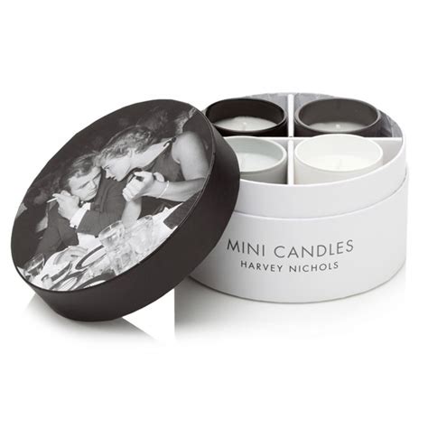 Printed 4 Pieces Homemade Candle Cardboard Tube Gift Set Box Candle