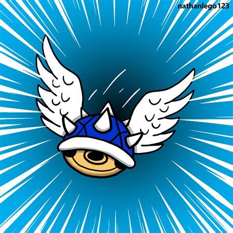 BLUE SHELL!!! by nathanlego123 on DeviantArt