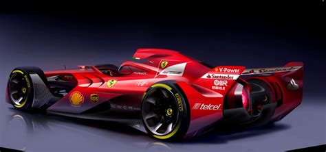 Ferraris Futuristic F1 Car Cnn