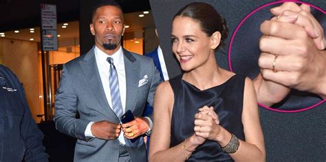 Katie Holmes & Jamie Foxx Are Both Wearing Rings! Did They Secretly Get Married?