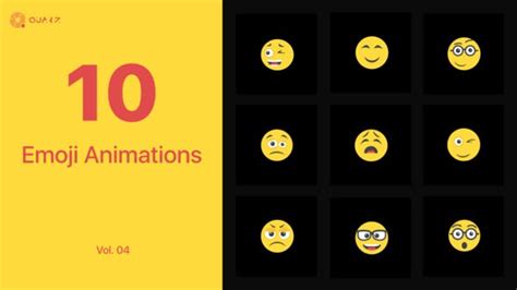 Emoji Animations Vol. 04, Video Templates - Envato Elements