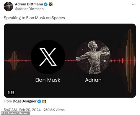 X users claim Elon Musk has created 'burner account' Adrian Dittmann to ...