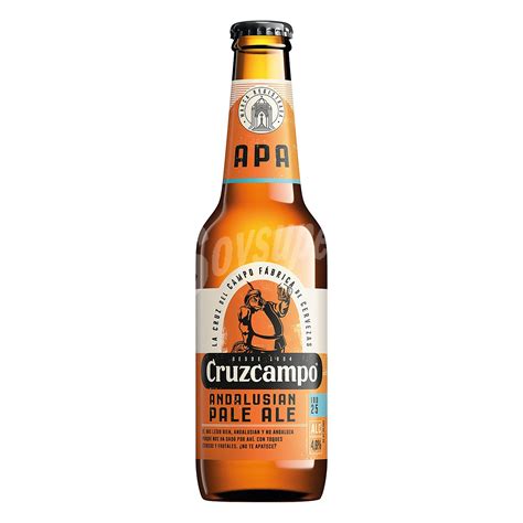 Cruzcampo Cerveza Rubia Tipo Andalusian Pale Ale Botella 33 Cl