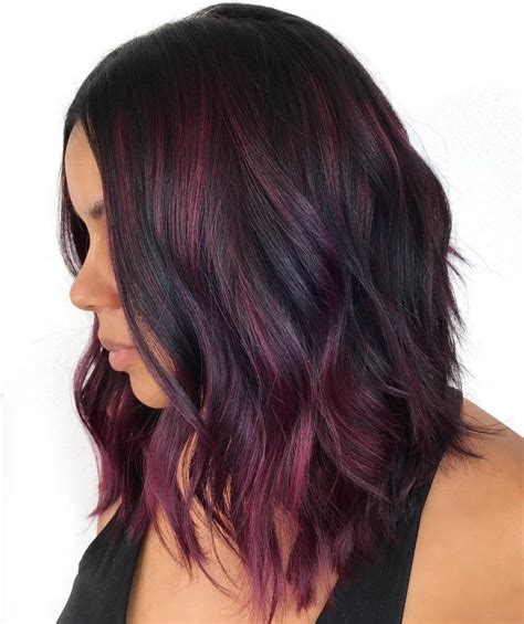 50 Beautiful Burgundy Hair Colors To Consider For 2024 Hair Adviser Wine Hair Color Deep