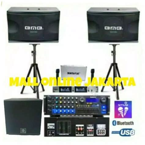 Jual Paket Karaoke Speaker Bmb Inch Subwoofer Inch Original Sound