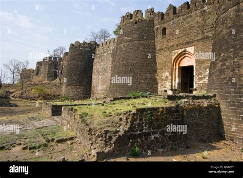 Devagiri Fort In Daulatabad Near Aurangabad India Stock Photo Alamy