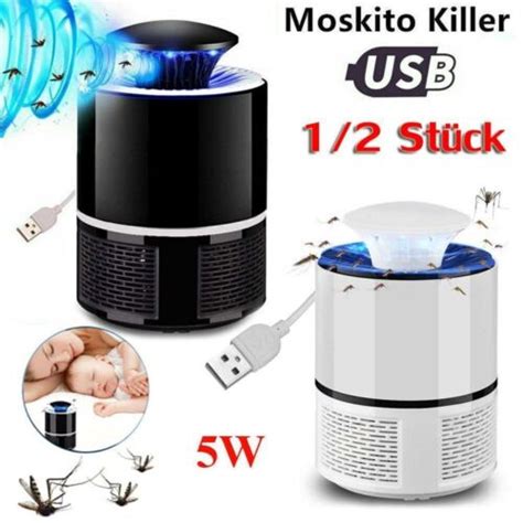 Moskito Killer Insektenvernichter USB Elektrisch LED UV Licht