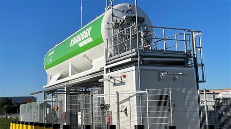 Alternative Kraftstoffe Lng Tankstelle In M Hldorf Er Ffnet