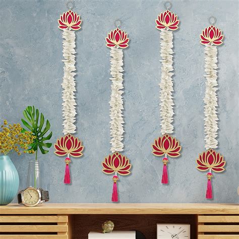 Amazon Smizzy Lotus Hangings For Decoration Floral Wall Hangings