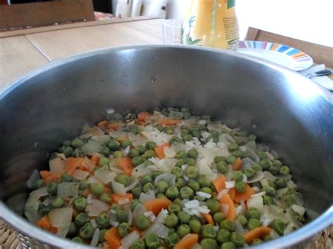 Arroz de Ervilhas Cenouras Iguaria Receita e Culinária