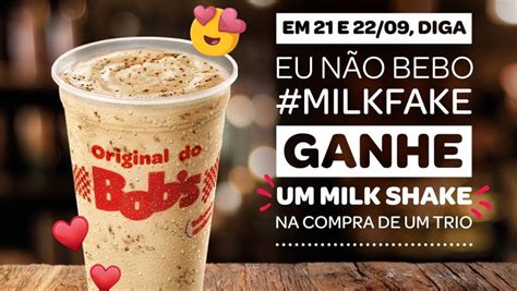 Bobs Vai Dar Milk Shake Para Quem ‘criticar O Ovomaltine Do Mcdonalds