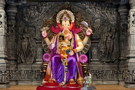 Ganesha Lalbaugcha Raja HD Wallpaper Images