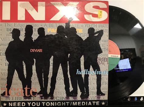 Inxs Need You Tonight Mediate 12 Single 1987 Atlantic 0 86645 Vg