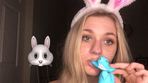 Asmr Satisfying Eating Marshmallow Peeps🐣 Youtube