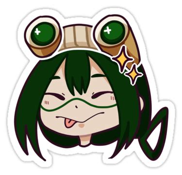 Bnha Tsuyu Sticker By Ceniwen In Anime Stickers Anime