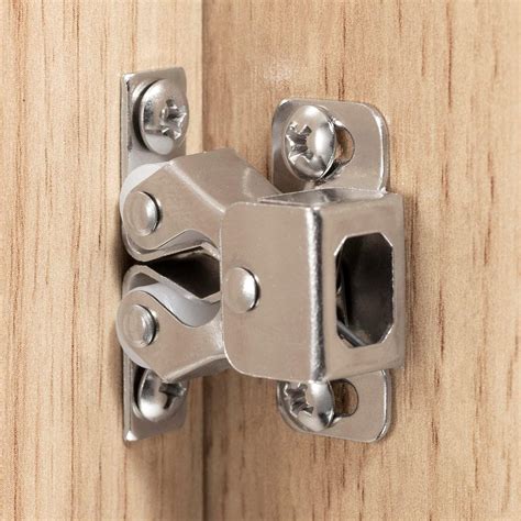 Keenkee 4 Pcs Cabinet Latch Double Roller Catch Hardware For Cupboard