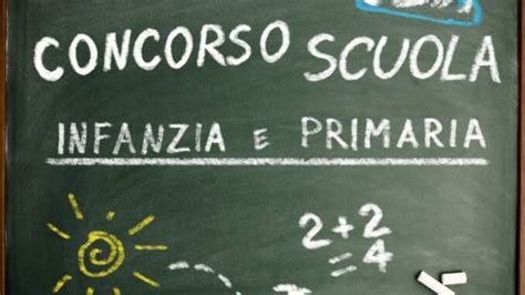 Concorso ordinario infanzia e primaria bando in arrivo cè anche il