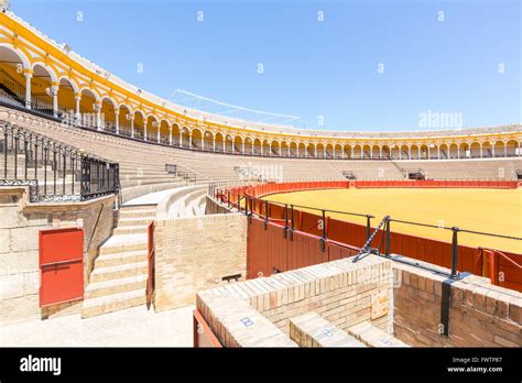 Bullfight Arena Plaza De Toros Sevilla Spain Stock Photo Alamy