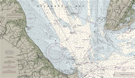 Delaware Bay Nautical Chart The Nautical Chart Company