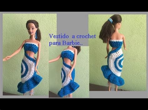 Venta Vestido De Barbie A Crochet En Stock