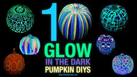 10 Glow In The Dark Pumpkin Diys Halloween Diy Halloween Pumpkins