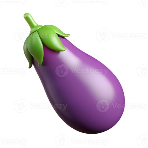 Eggplant Emoji Illustration 55514540 PNG