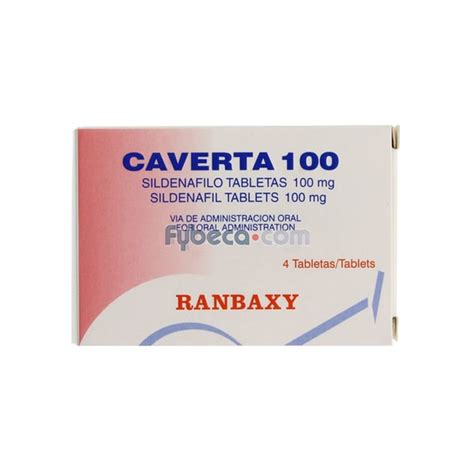 Caverta 100 Mg Por Unidad Fybeca