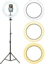 Buy Webilla 10 Ring Light With Tripod Stand Phone Holders 3 Lighting