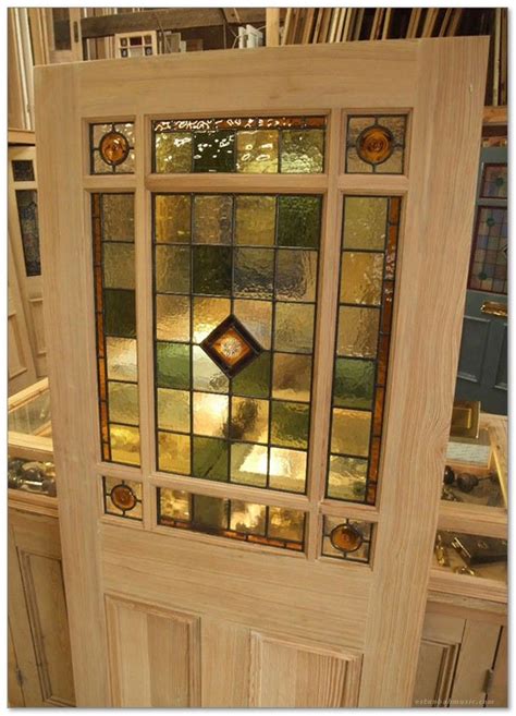 The Beauty And Elegance Of A Stained Glass Door Insert - Glass Door Ideas