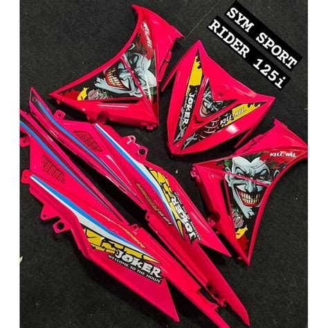 Coverset Original Sym Sport Rider 125i Joker Shopee Malaysia