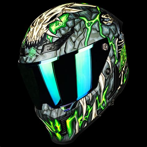 ILM Full Face Motorcycle Helmets Racing Helmet Model MF509