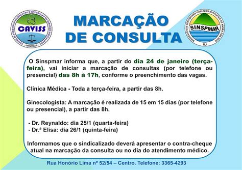 Marcação de consulta