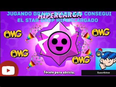 Jugando Brawl Stars 44 Consegui El Star Drop Hipercargado YouTube