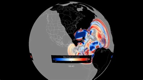 Recrean El Gigantesco Tsunami Provocado Por El Meteorito Que Arras Con