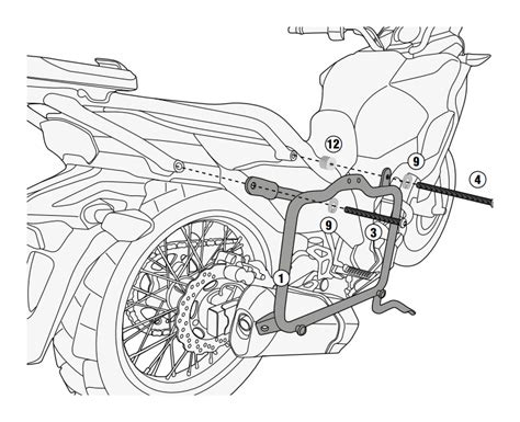 Givi Pl4121 Side Case Racks Kawasaki Versys 300 2017 2024 5 990 Off Revzilla