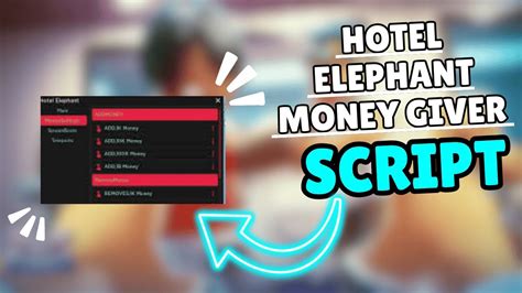 OP HOTEL ELEPHANT With MONEY GIVER FE Script UNLIMITED CASH EASY