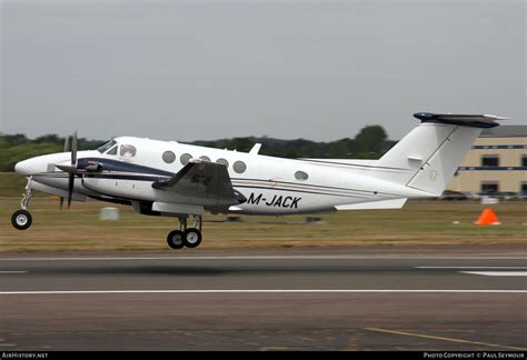 Aircraft Photo Of M Jack Hawker Beechcraft B Gt King Air