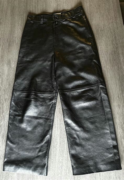 Balenciaga Balenciaga 2023 Baggy Leather Pants | Grailed